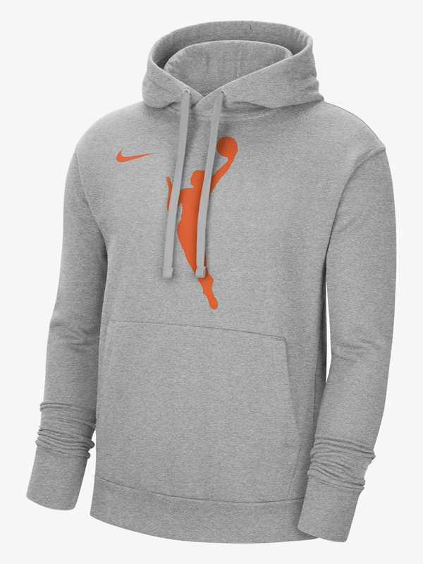 Nike WNBA Grey Fleece Pullover Hoodie