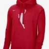 Nike WNBA Red Fleece Pullover Hoodie