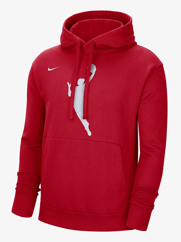 Nike WNBA Red Fleece Pullover Hoodie