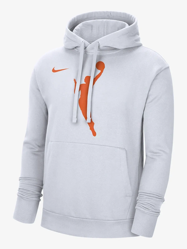 Nike WNBA White Fleece Pullover Hoodie