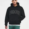 Pegador Black Oversized Hoodie