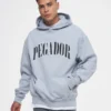 Pegador Grey Oversized Hoodie