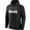 Roman Reigns Levels Above Black Pullover Hoodie