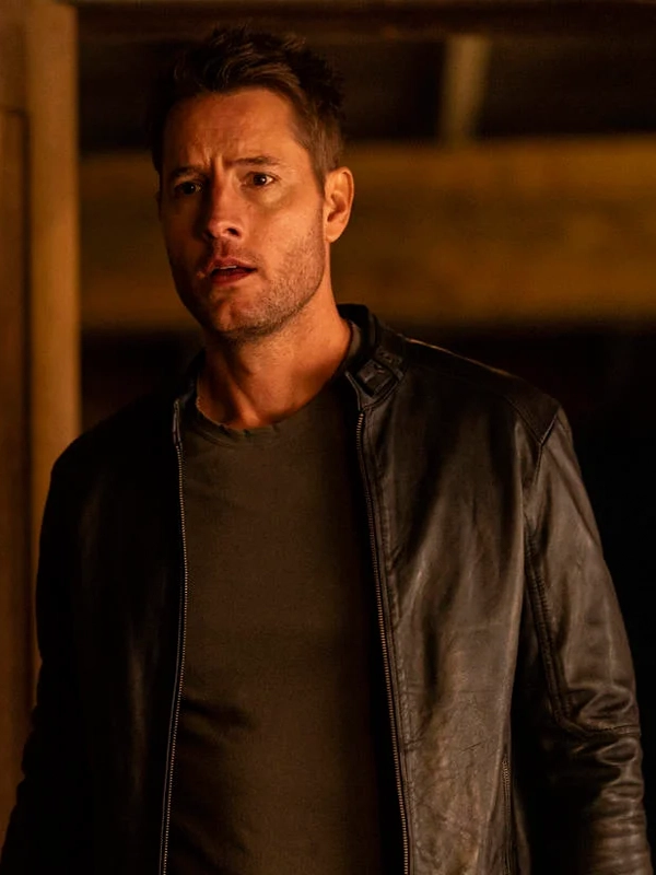 TRACKER JUSTIN HARTLEY BLACK LEATHER JACKET