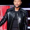 The Voice John Legend Crocodile Leather Jacket