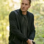 Tracker Colter Shaw Black Bomber Jacket