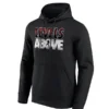 WWE Roman Reigns Levels Above Black Hoodie