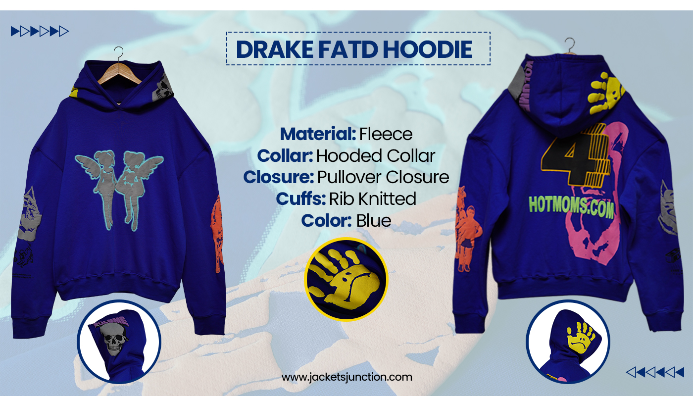 blue drake hoodie fatd