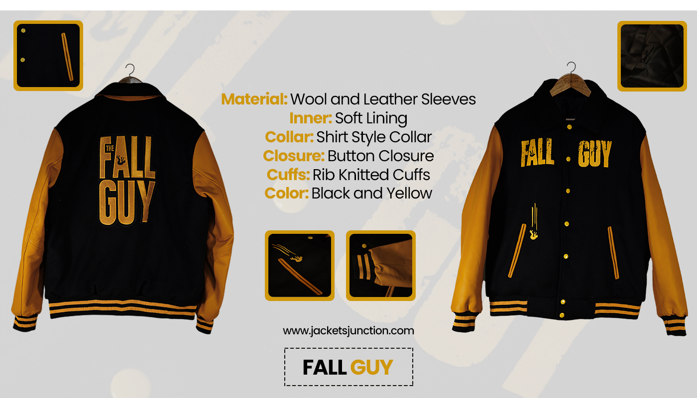 the fall guy letterman jacket