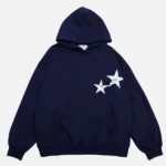 Star Print Hoodie