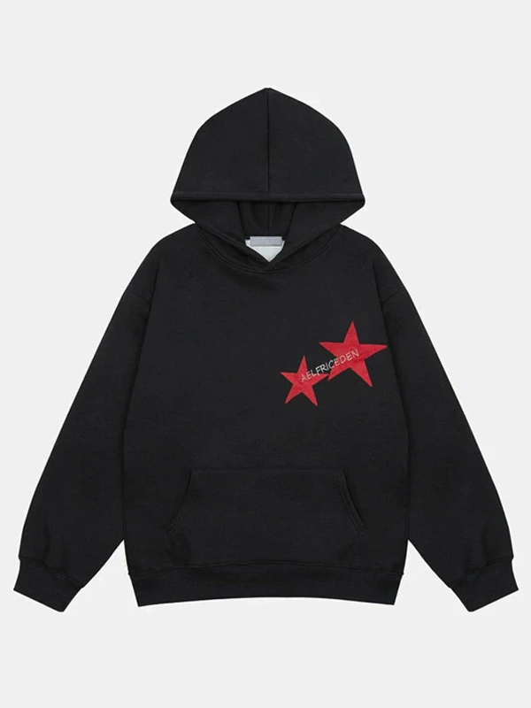 Aelfric Eden Star Hoodie Black