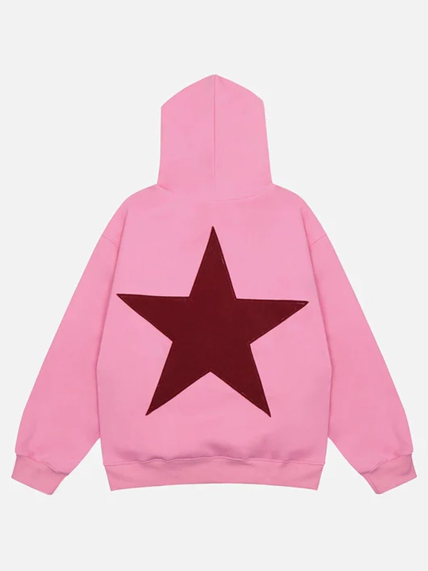 Aelfric Eden Star Hoodie Pink