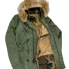 Alpha Industries N3B Parka Jacket Green