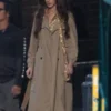 Anne Hathaway The Idea of You Beige Trench Coat