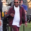 Bad Boys 4 Martin Lawrence Maroon Track Jacket