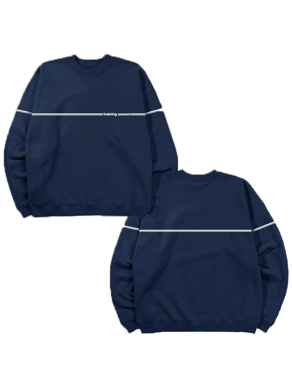 Dua Lipa Training Season Blue Sweatshirt