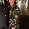 Elsbeth Tascioni Black Floral Coat