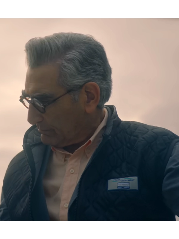 Eugene Levy Reluctant Traveler Quilted Vest