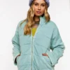 Forever 21 Blue Quilted Jacket