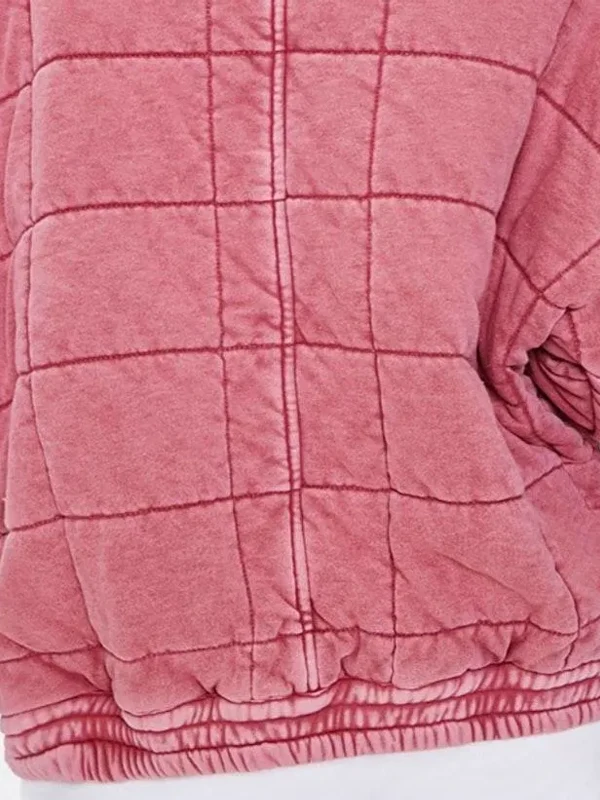 Forever 21 Pink Quilted Jacket