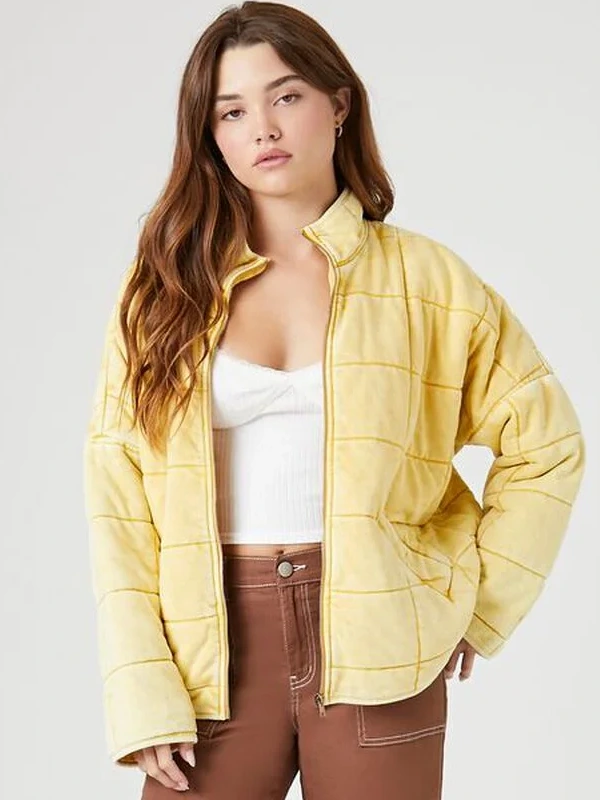 Forever 21 Quilted Jacket Jackets Junction