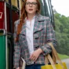 Irish Wish Lindsay Lohan Plaid Jacket