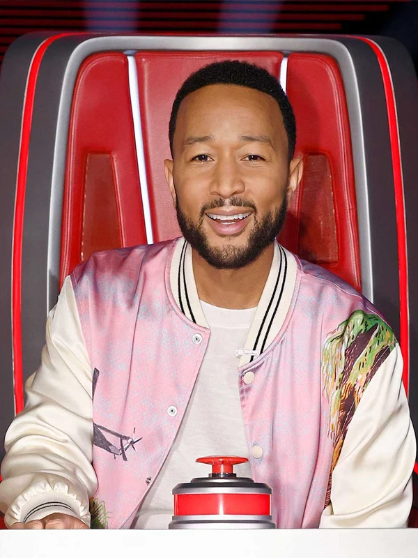 John Legend The Voice S25 LOOSE TEDDY JACKET