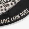 Lebron James Aime Leon Dore Black Leather Jacket