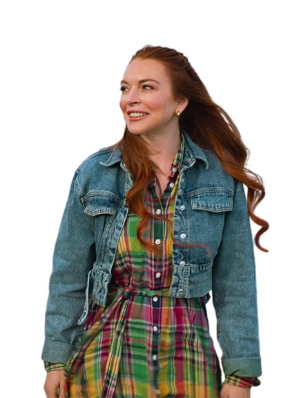 Lindsay Lohan Irish Wish Denim Jacket