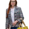 Lindsay Lohan Irish Wish Plaid Jacket