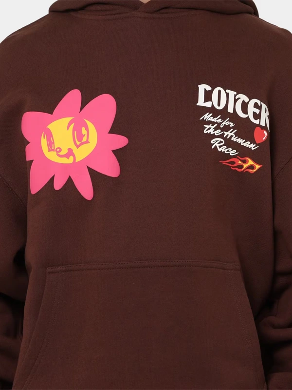 Loiter Euphoric Hoodie Brown