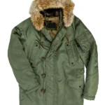 N3B Green Parka Jacket