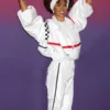 Naomi Ackie I Wanna Dance With Somebody White Tracksuit