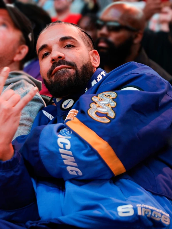 Drake x Nike Nocta x L’art de L’automobile Racing Jacket Blue