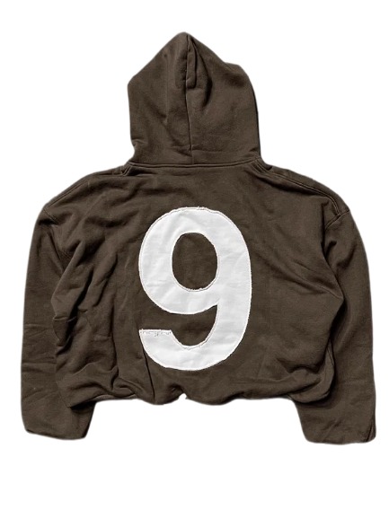 Normalize Art Hoodie Brown