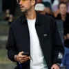 Novak Djokovic Black Lacoste Jacket