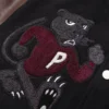 Patta Lucky Charm Varsity Jacket Black