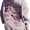 Pink Palm Puff To Live For The Hope Of It All Hoodie