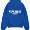 Represent Blue Hoodie