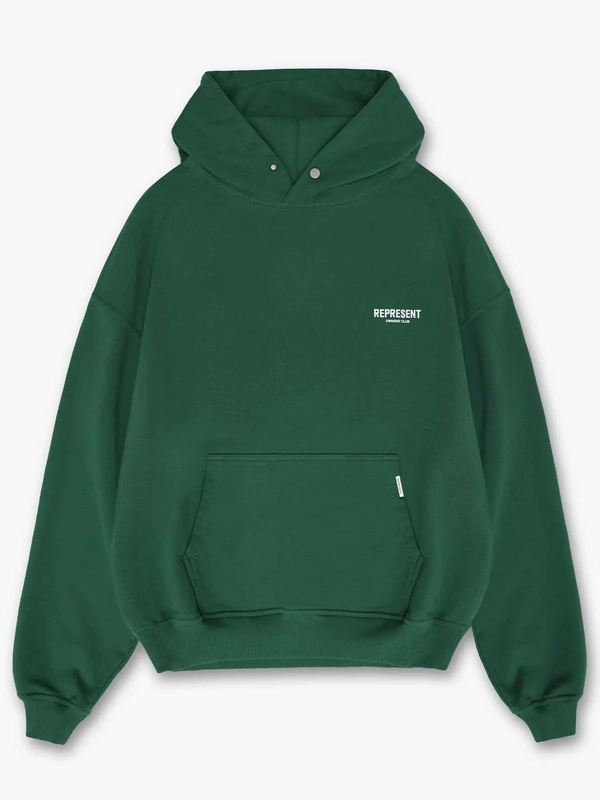 Represent Owners Club Green Hoodie