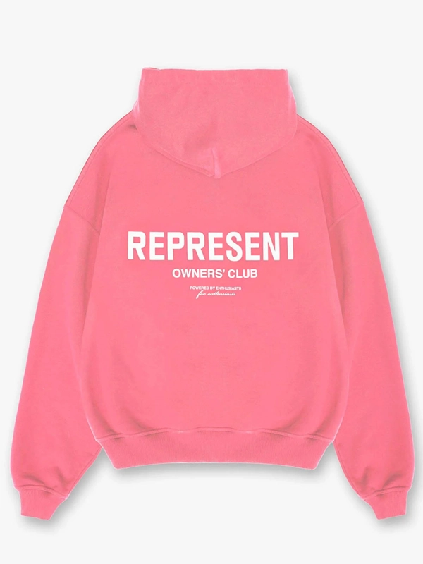 Represent Pink Hoodie