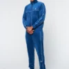 Sergio Tacchini Velour Blue Tracksuit