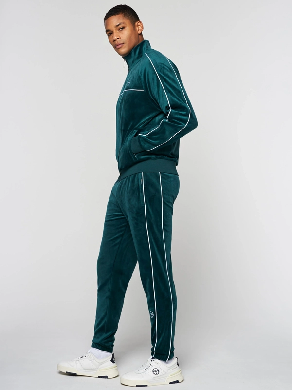 Sergio Tacchini Velour Green Tracksuit