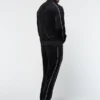 Sergio Tacchini Velour Tracksuit Black