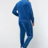 Sergio Tacchini Velour Tracksuit Blue