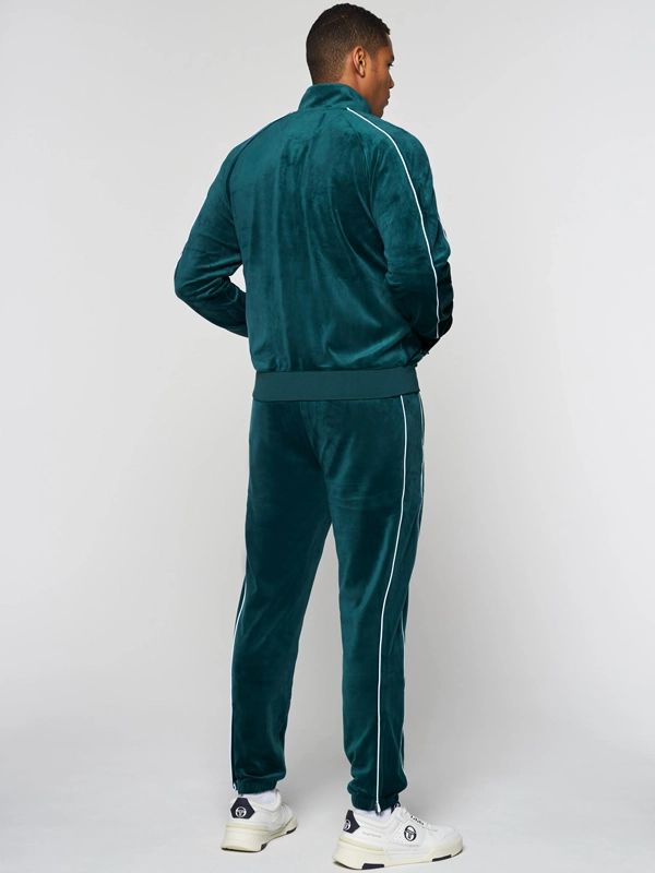 Sergio Tacchini Velour Tracksuit Green