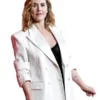 The Regime Kate Winslet White Blazer