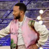 The Voice S25 John Legend Pink Bomber Jacket