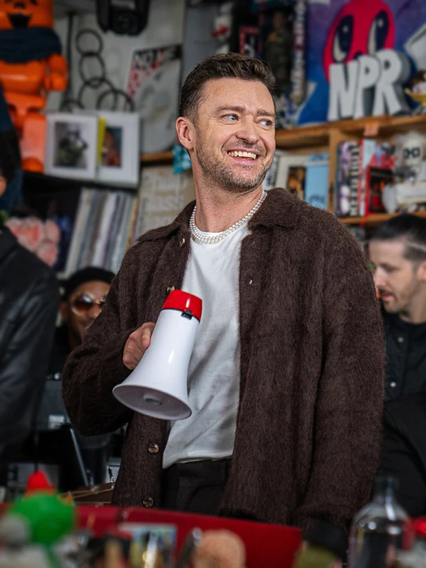 Tiny Desk Concert Brown Jacket