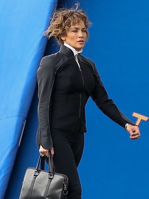 2024 Atlas Jennifer Lopez Black Jacket